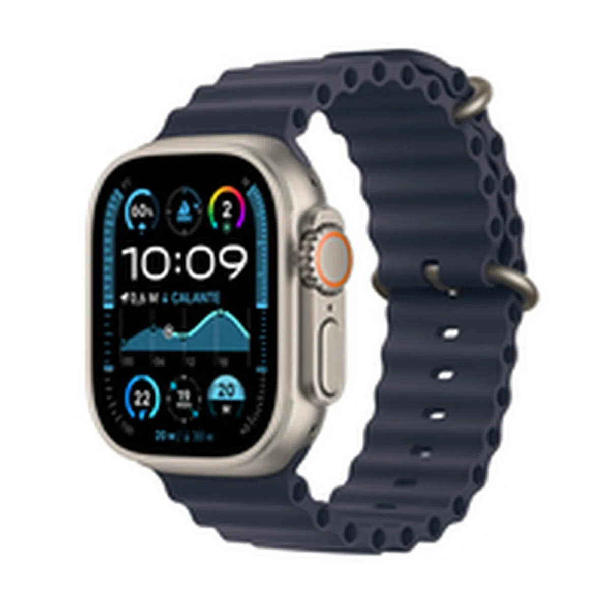 SMARTWATCH APPLE WATCH ULTRA2 1,92" TITANIO AZUL MARINO 49 MM