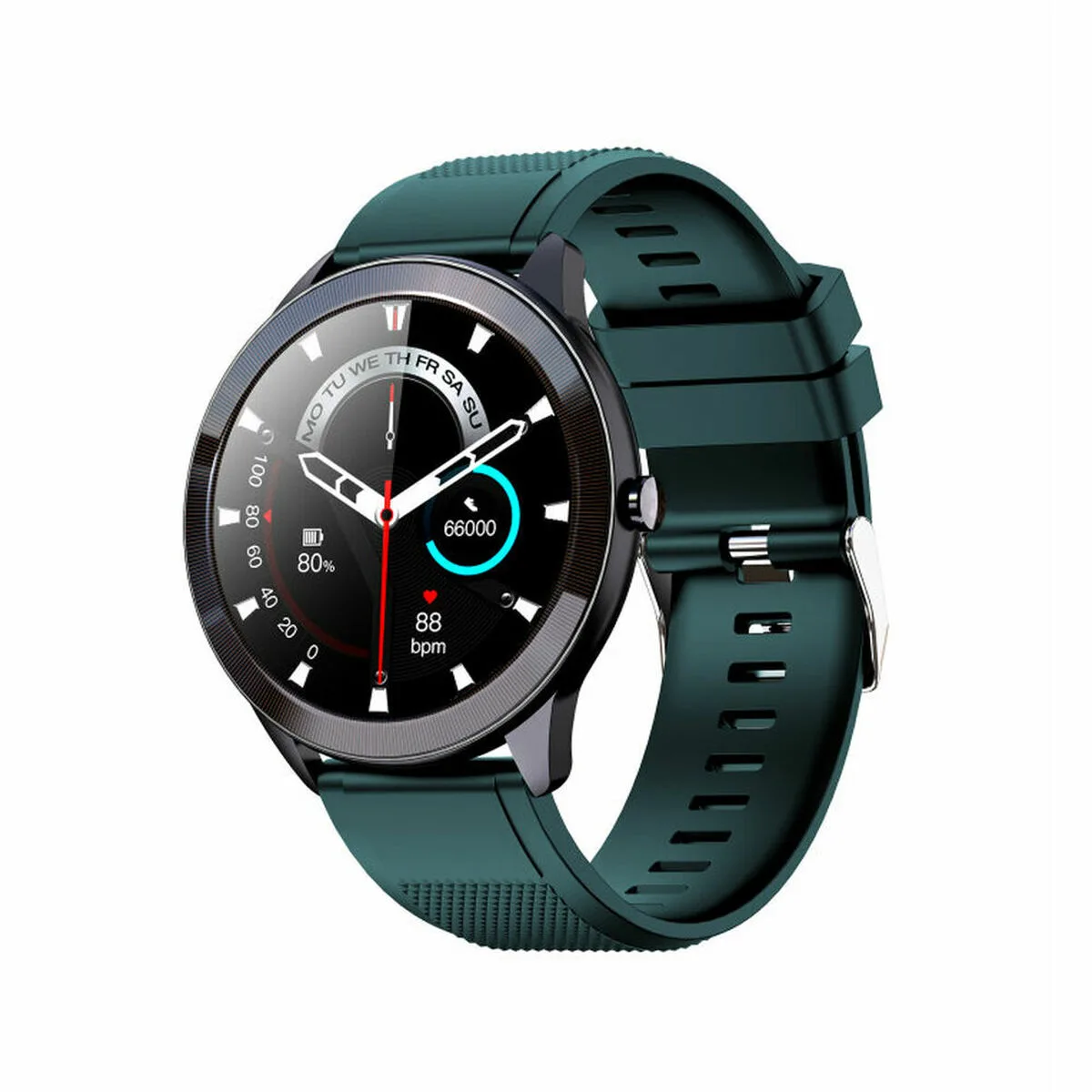 SMARTWATCH LEOTEC WAVE VERDE IPS 200 MAH BLUETOOTH 5.0 1,28"