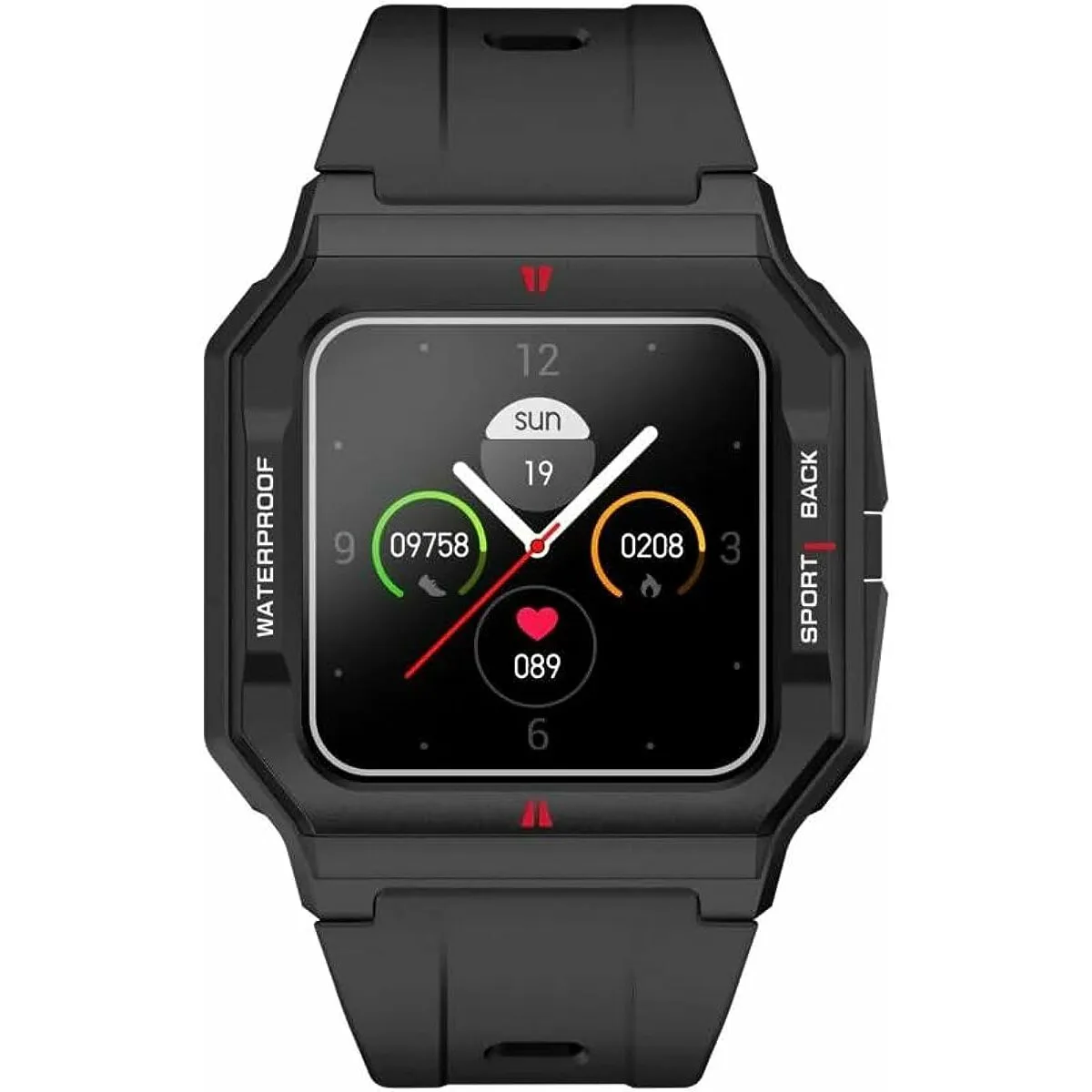 SMARTWATCH RADIANT RAS10501 NEGRO 1,3"