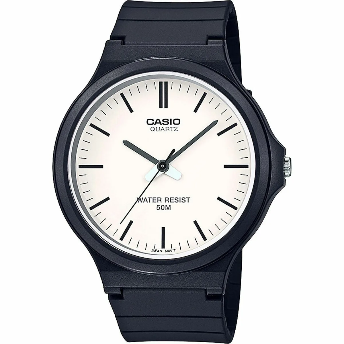 RELOJ UNISEX CASIO MW-240-7EVEF BLANCO NEGRO