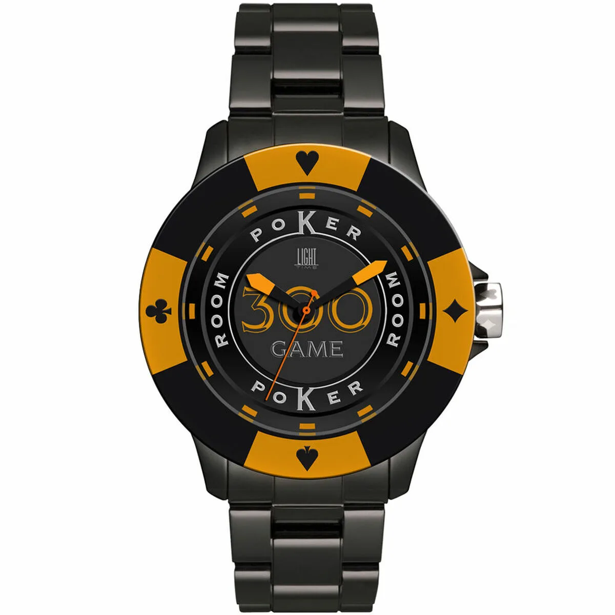 RELOJ UNISEX LIGHT TIME POKER (Ø 41 MM)