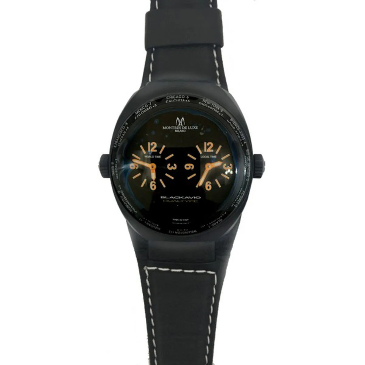 RELOJ UNISEX MONTRES DE LUXE 09BK-3002 (Ø 40 MM)