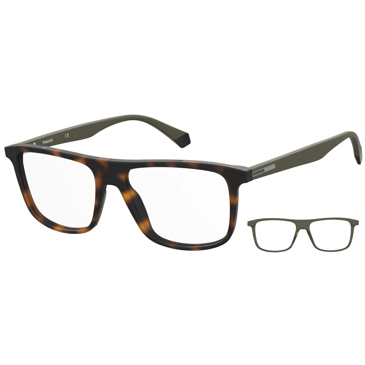 MONTURA DE GAFAS HOMBRE POLAROID PLD-D405-PHW Ø 55 MM