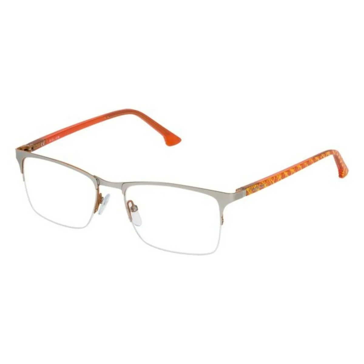 MONTURA DE GAFAS HOMBRE POLICE VPL397540S34 GRIS Ø 54 MM