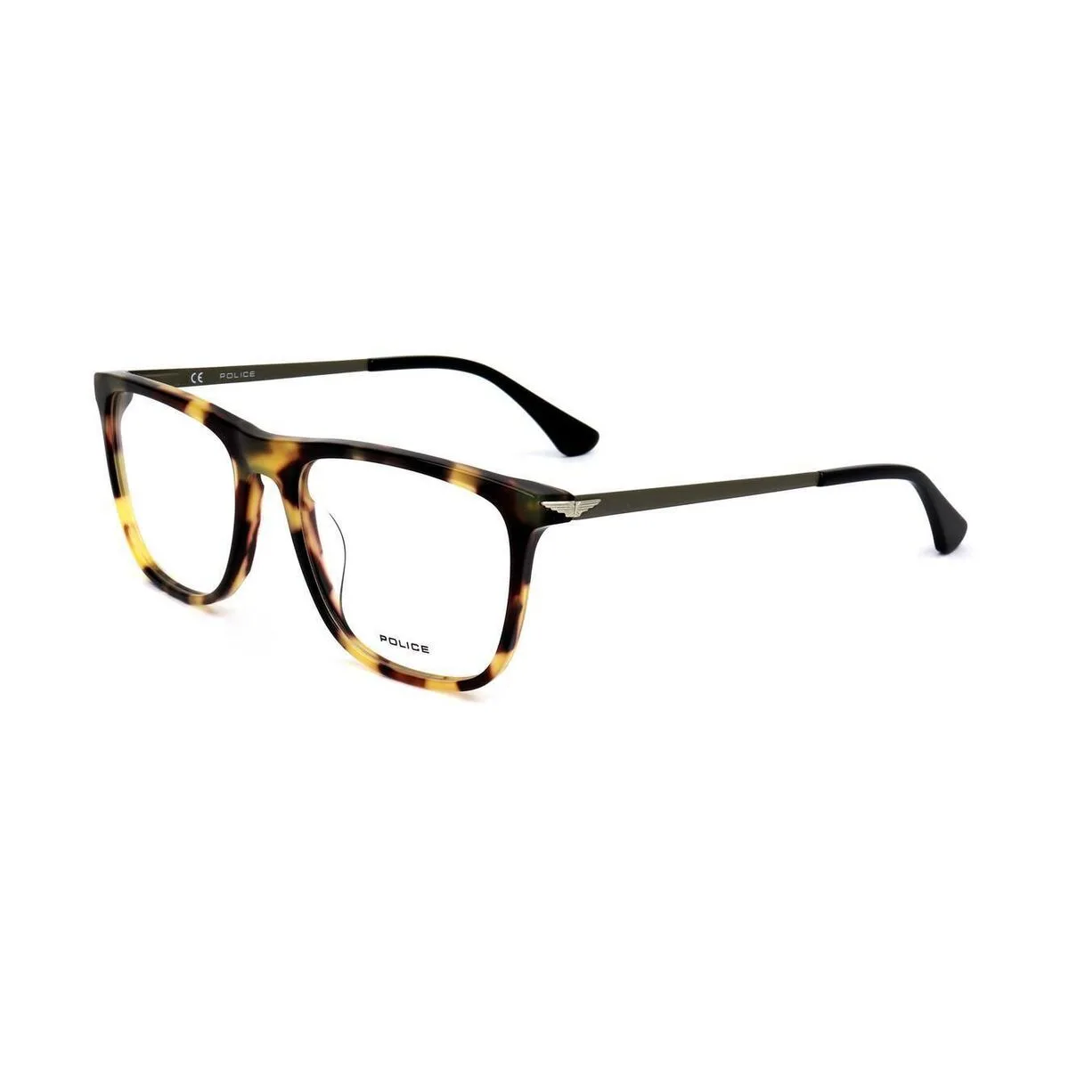 MONTURA DE GAFAS HOMBRE POLICE VPLD05M550VBV VERDE Ø 55 MM