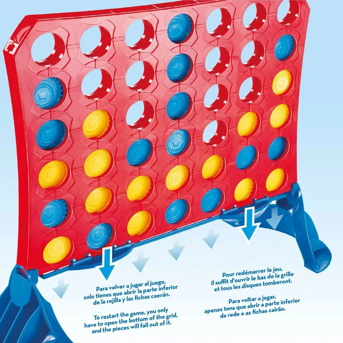 Morpion cb games 31 5 x 26 x 13 cm 42 pieces 6 unites s890041941