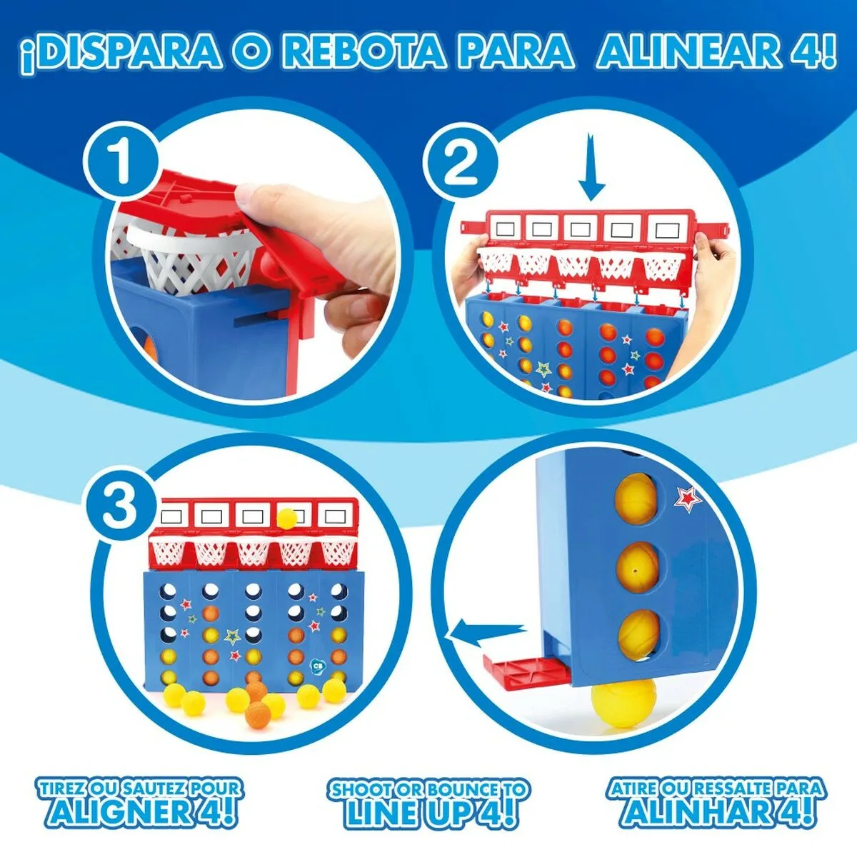 Morpion colorbaby 36 5 x 29 x 7 cm 6 unites s890045361