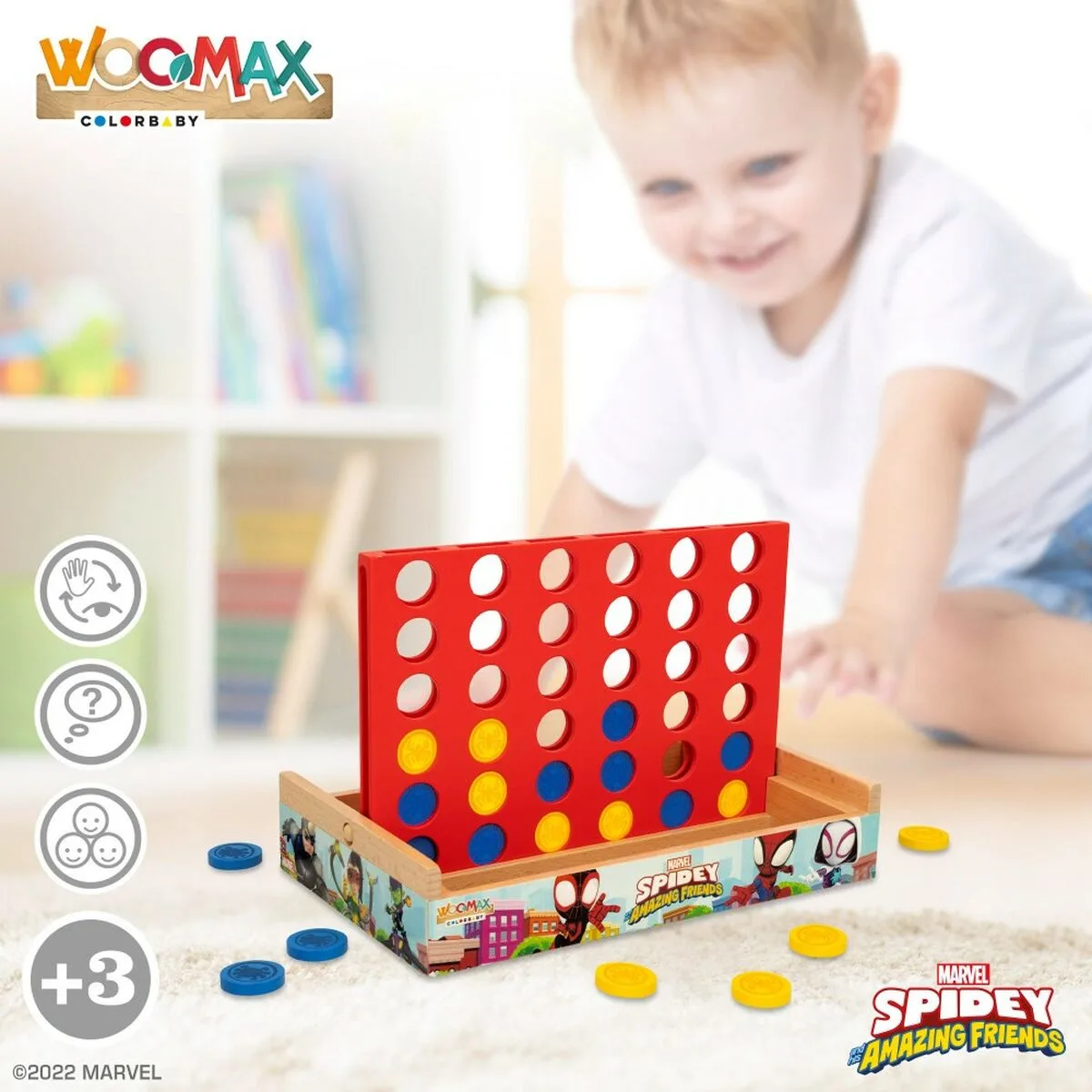 Morpion spidey 24 x 16 x 15 cm 6 unites s890025933