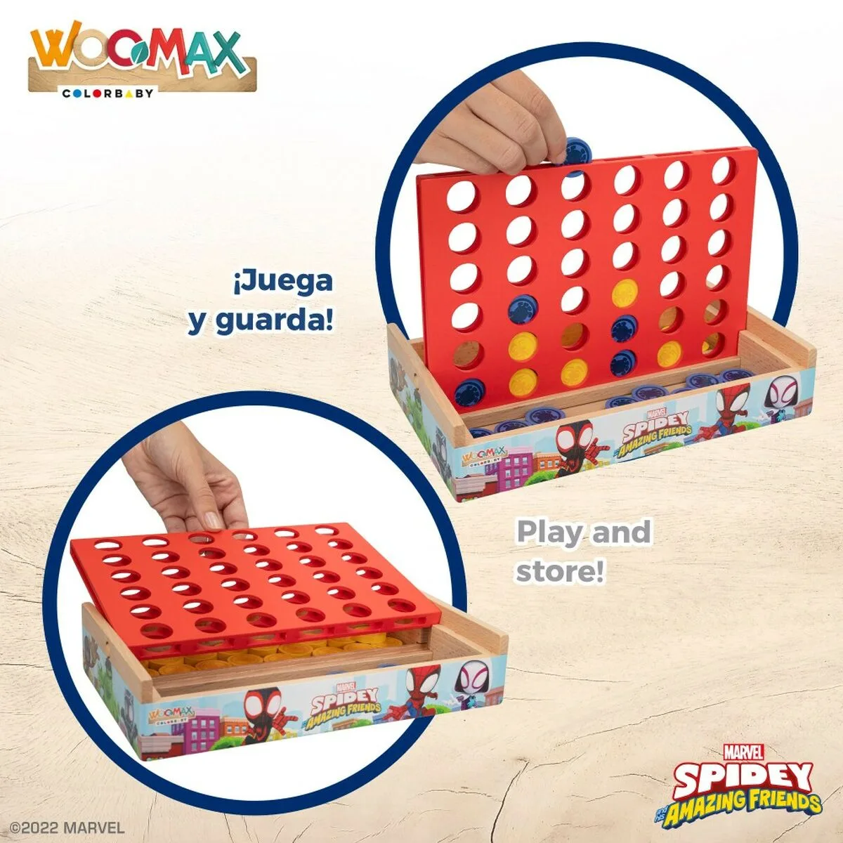 Morpion spidey 24 x 16 x 15 cm 6 unites s890025976