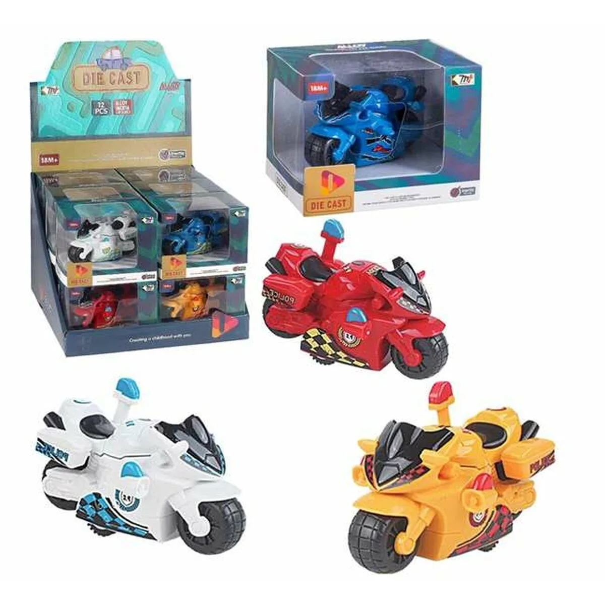 MOTOCICLETA JUINSA 10 CM