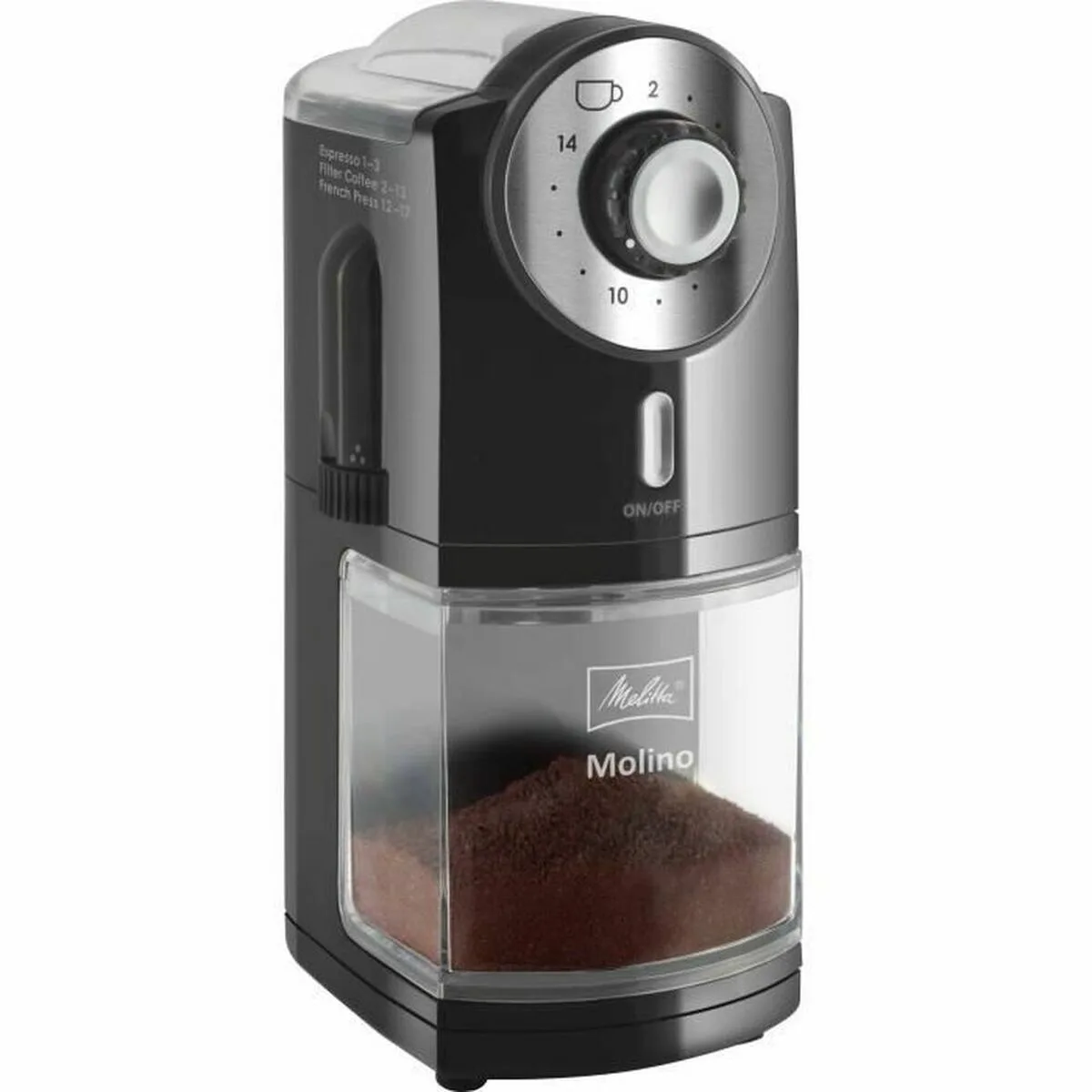 MOLINILLO DE CAFÉ MELITTA 1019-02 NEGRO NOIR 200 G 100 W 1000 W