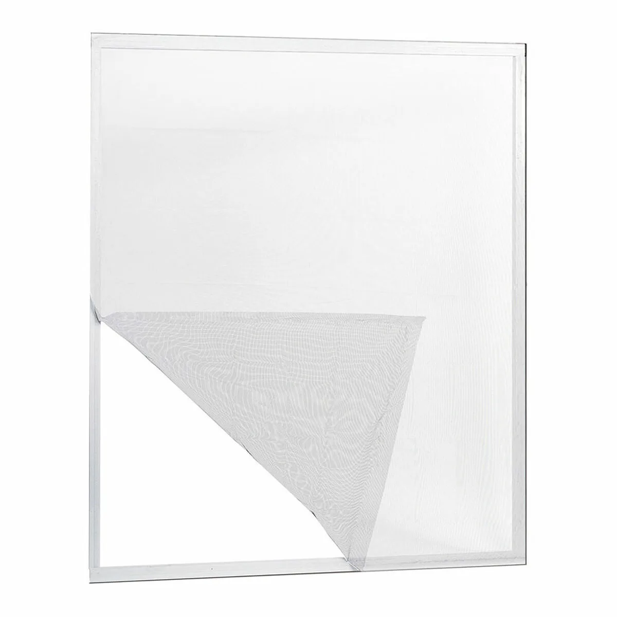 MOSQUITERA IRS BLANCO 130 X 150 CM FIBRA DE VIDRIO VENTANAS ADHESIVA