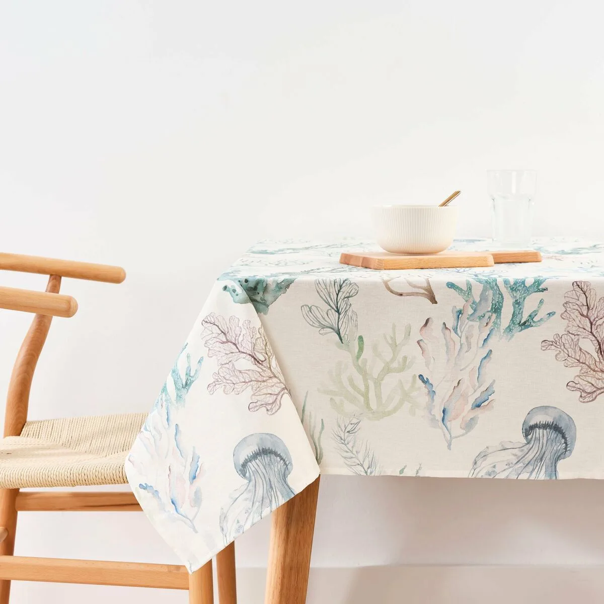 MANTEL RESINADO ANTIMANCHAS BELUM 0120-401 MULTICOLOR 100 X 150 CM