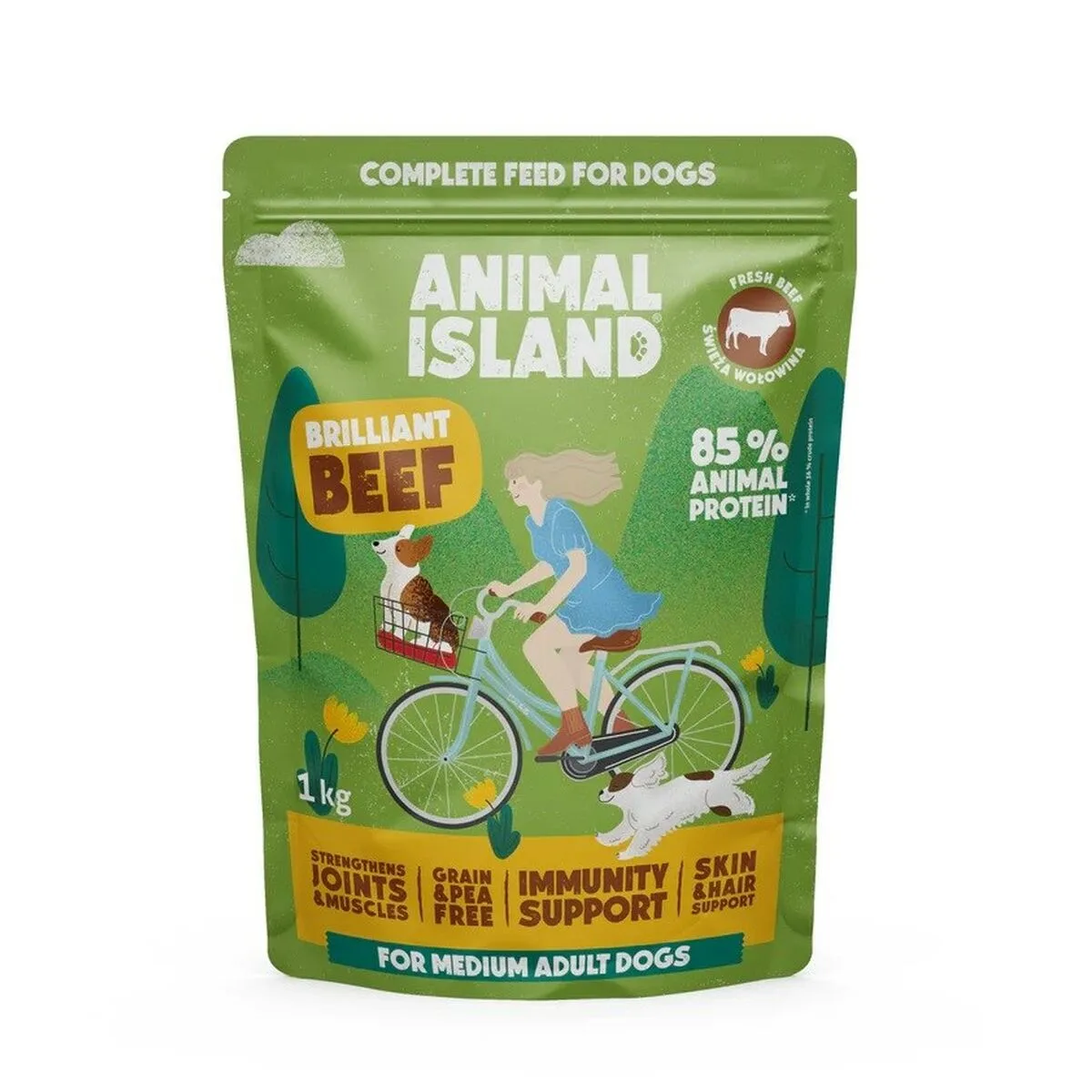 PIENSO ANIMAL ISLAND BEEF POLLO 1 KG