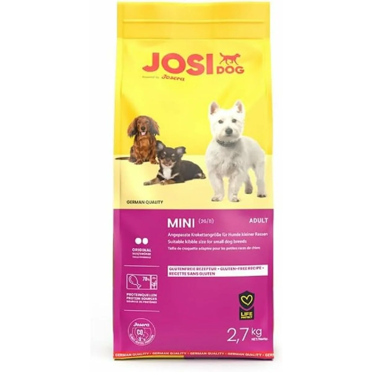 PIENSO JOSERA MINI ADULTO 2,7 KG