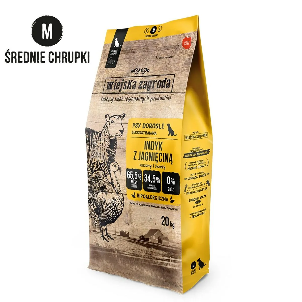 PIENSO WIEJSKA ZAGRODA PAVO 20 KG