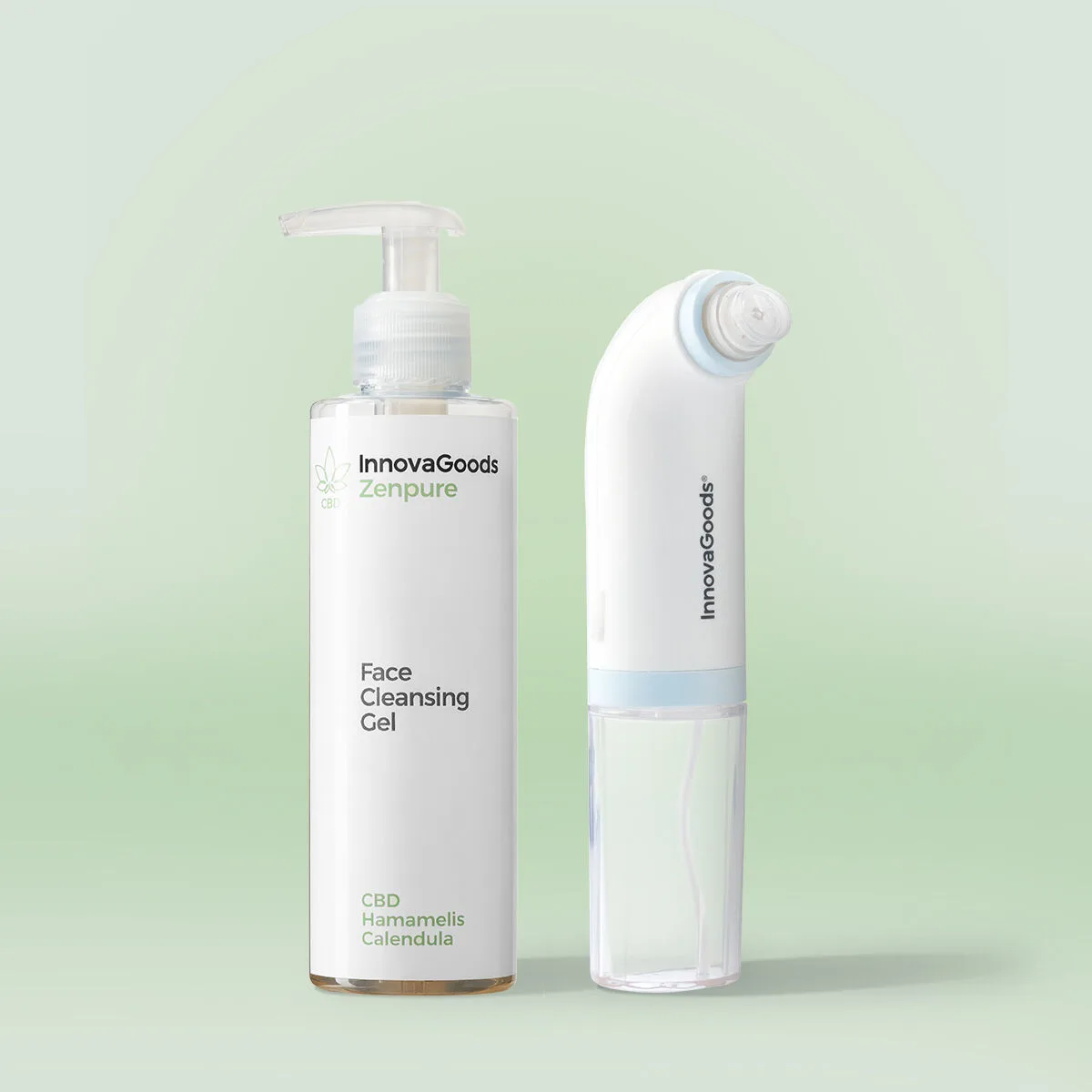 PACK TRATAMIENTO LIMPIEZA PUNTOS NEGROS CBD INNOVAGOODS