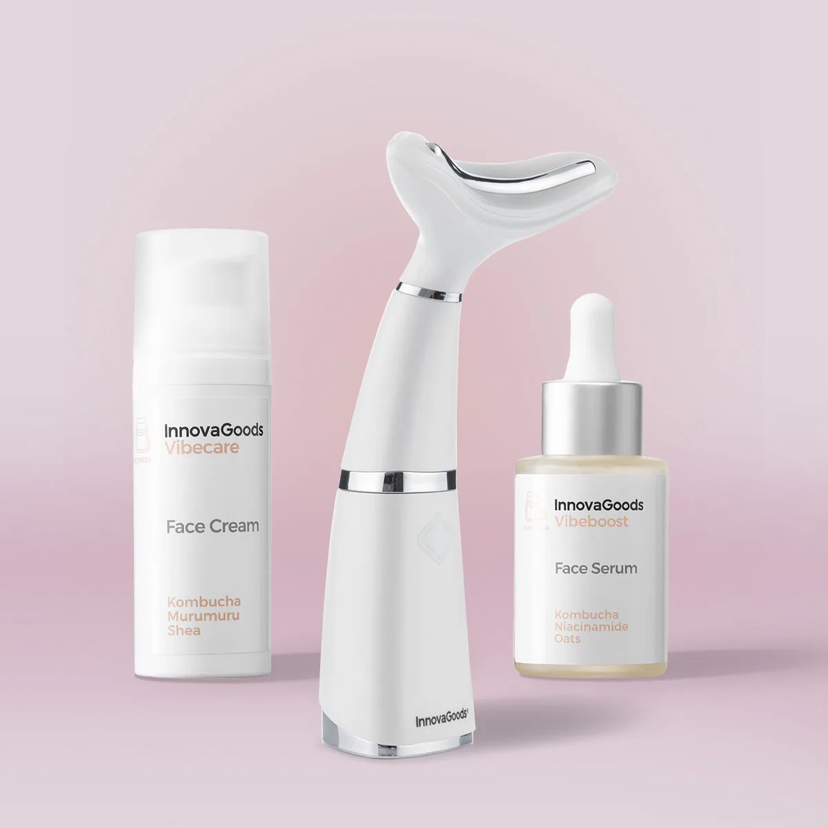 PACK TRATAMIENTO FACIAL REAFIRMANTE KOMBUCHA INNOVAGOODS