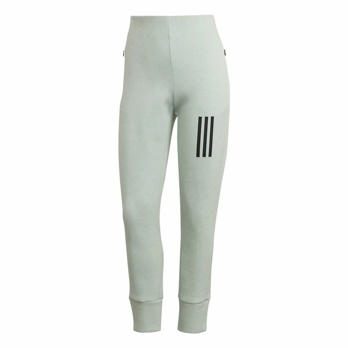 PANTALÓN LARGO DEPORTIVO ADIDAS MISSION VICTORY HIGH-WAIST MUJER BEIGE