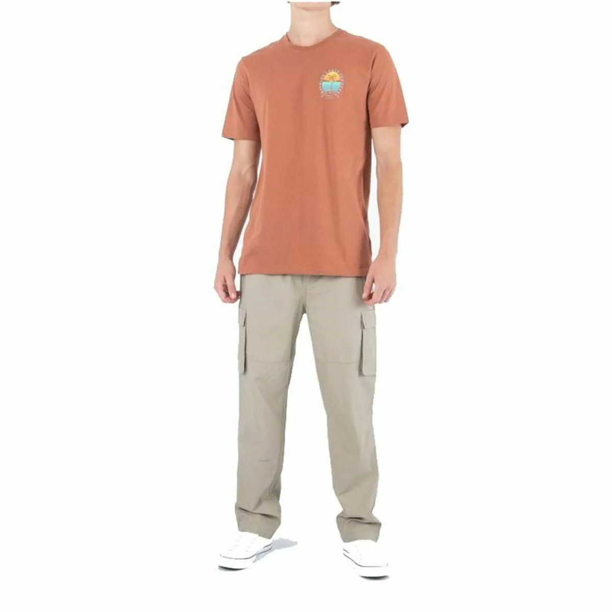 PANTALÓN LARGO DEPORTIVO HURLEY CRUISER CARGO BEIGE HOMBRE