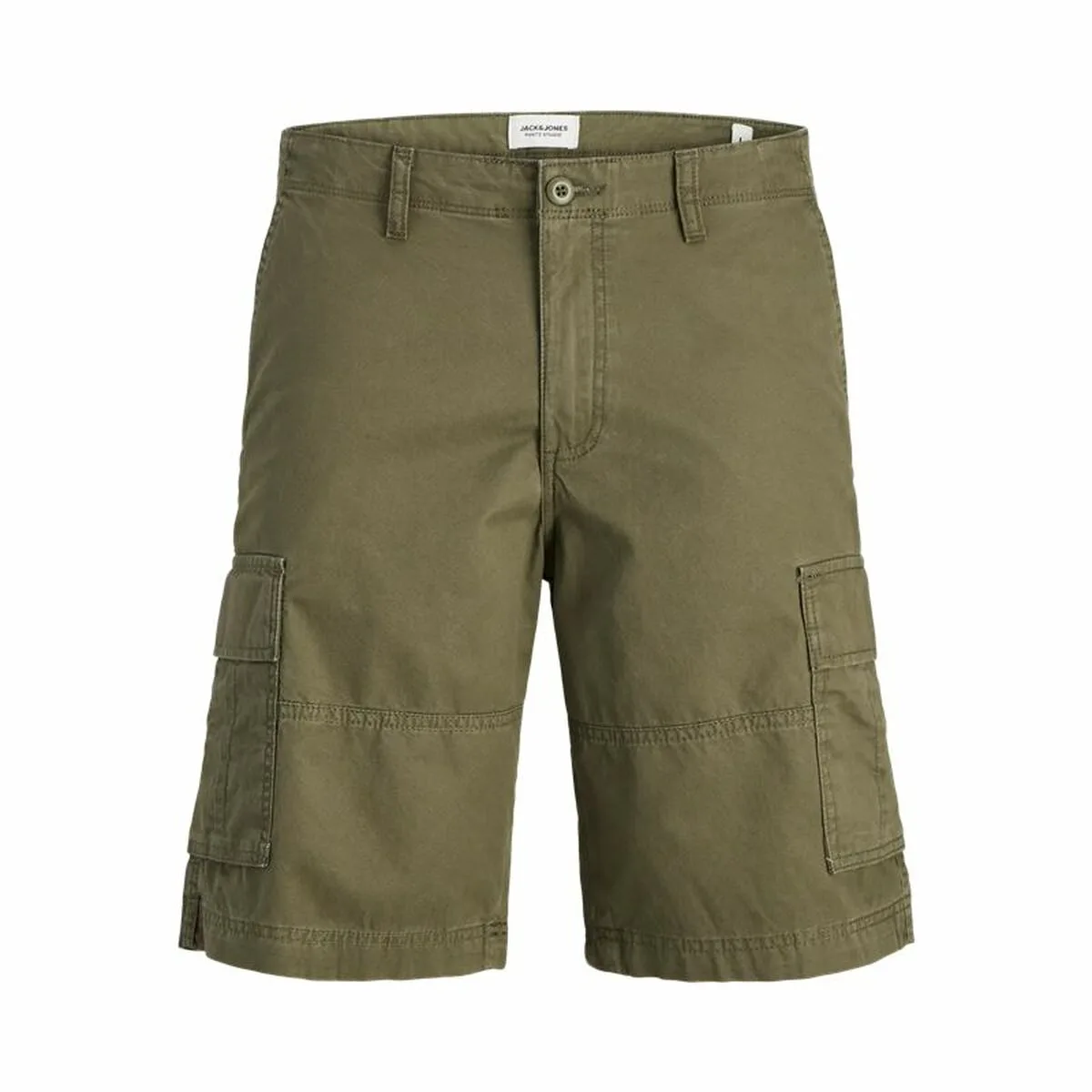 PANTALONES CORTOS DE HOMBRE JACK & JONES JPSTCOLE MATEO CARGO SHORT MID 12274389 VERDE