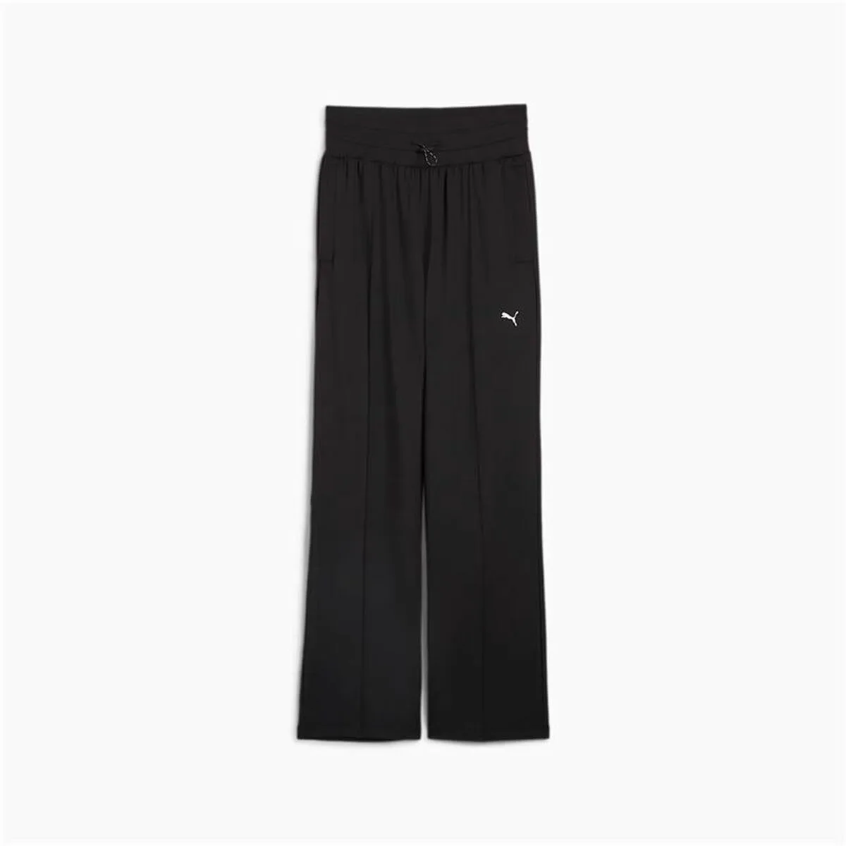 PANTALÓN LARGO DEPORTIVO PUMA CLOUDSPUN HW WIDE NEGRO MUJER