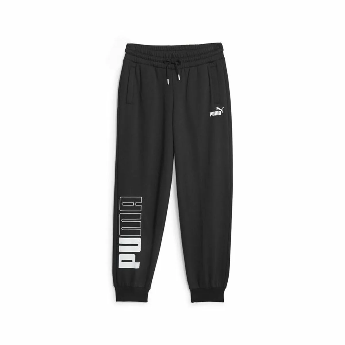 PANTALÓN LARGO DEPORTIVO PUMA POWER COLORBLOCK  NEGRO MUJER