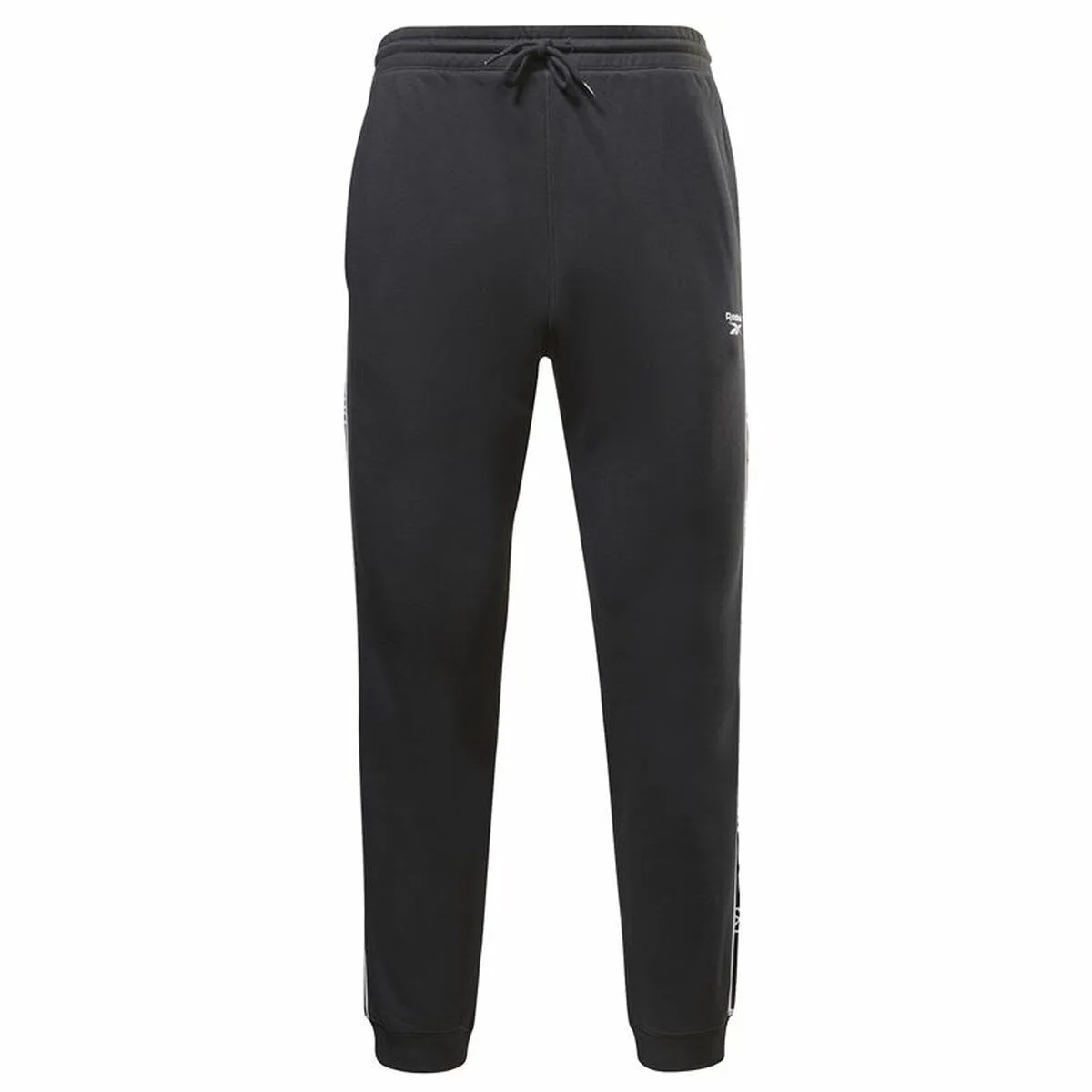 PANTALÓN LARGO DEPORTIVO REEBOK RI TAPE NEGRO