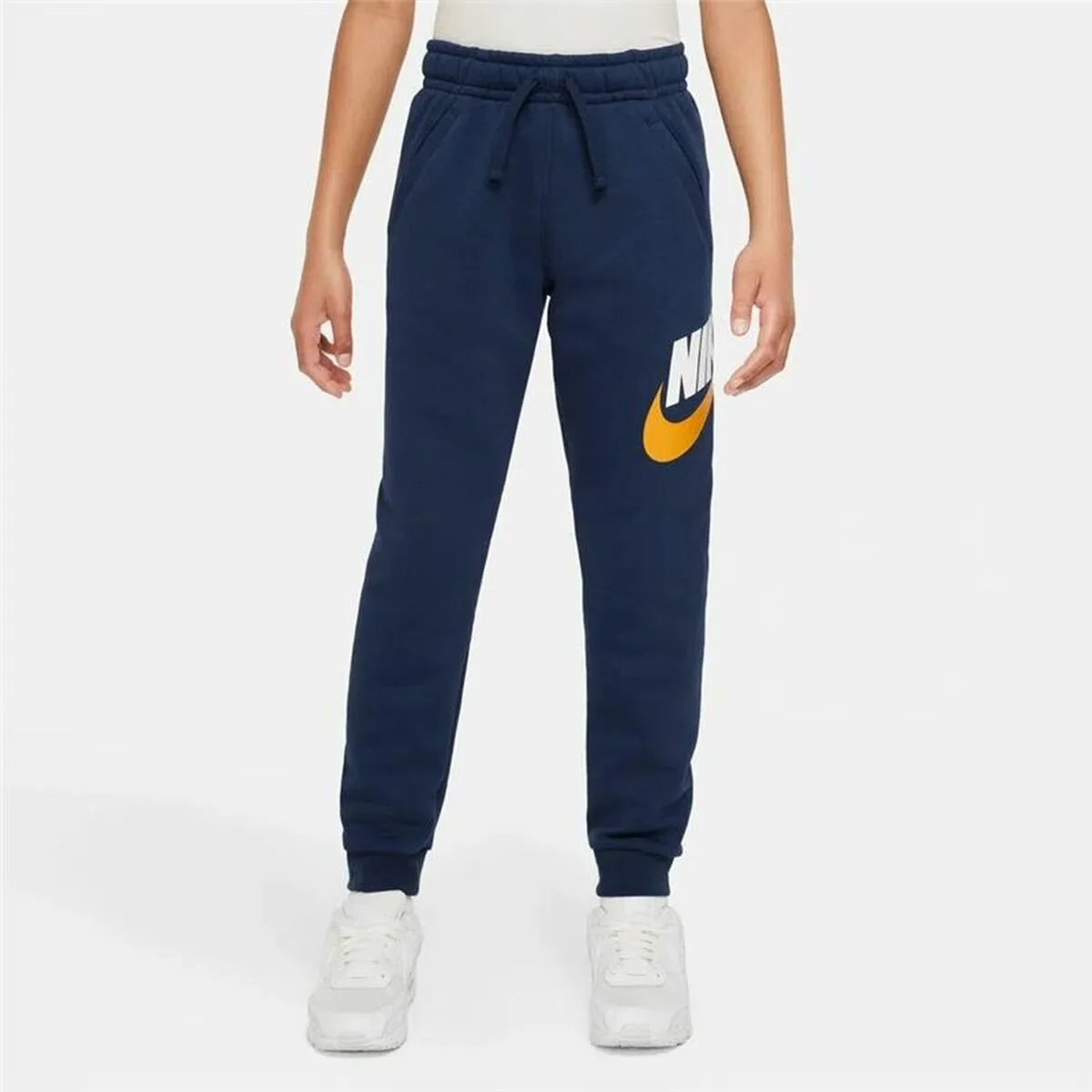 PANTALÓN DE CHÁNDAL PARA NIÑOS NIKE SPORTSWEAR CLUB FLEECE AZUL AZUL OSCURO