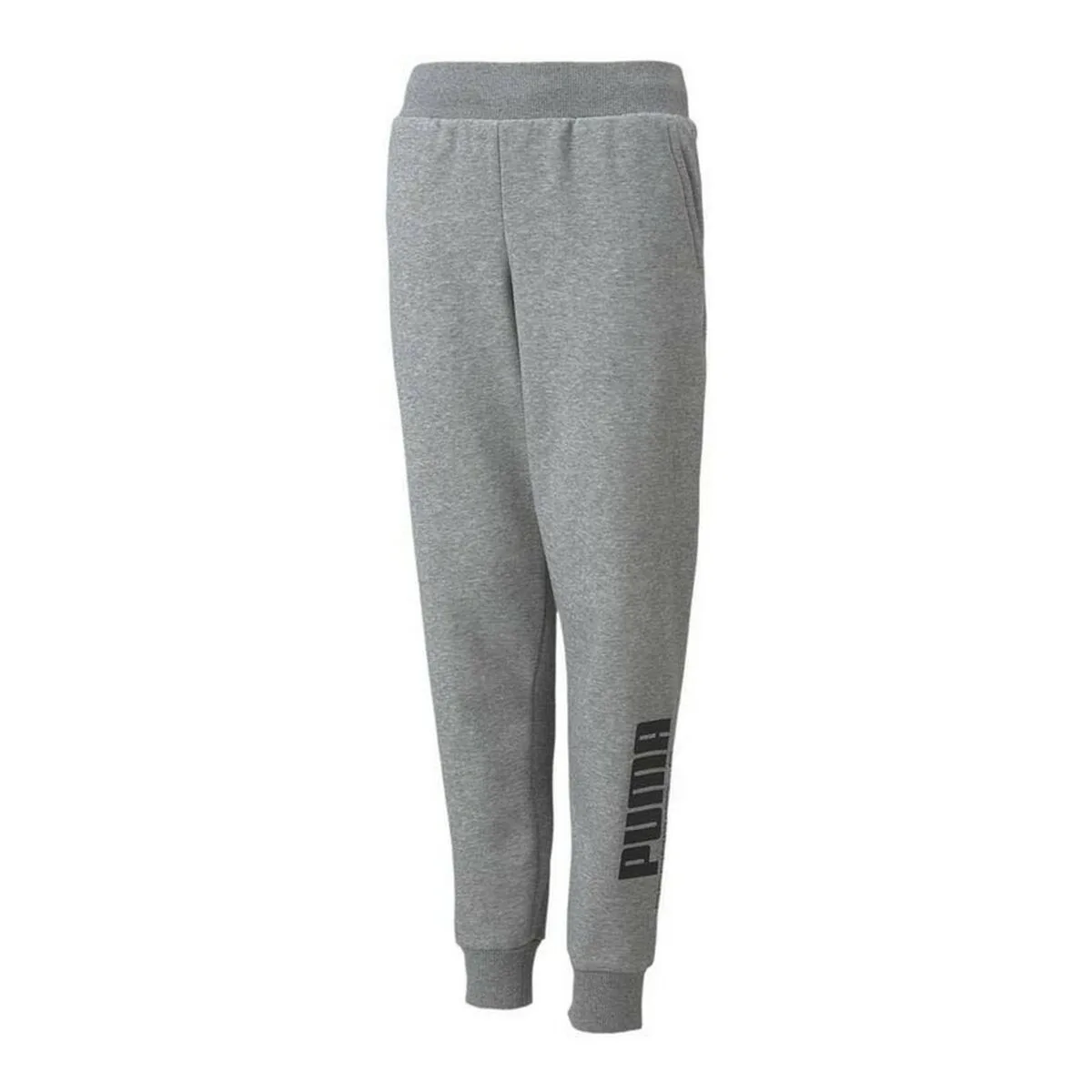 PANTALÓN DE CHÁNDAL PARA NIÑOS PUMA POWER LOGO GRIS