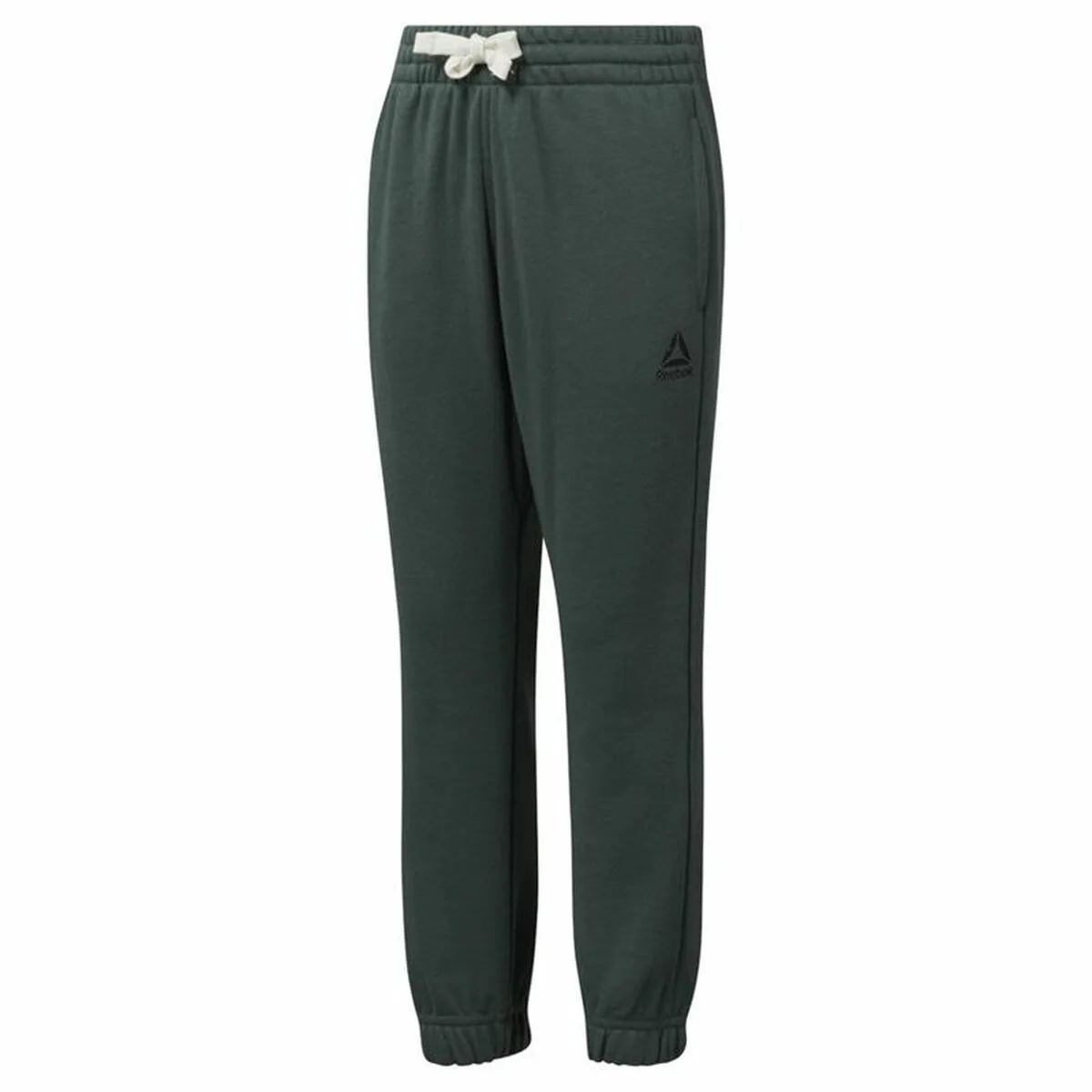 PANTALÓN DE CHÁNDAL PARA NIÑOS REEBOK ESSENTIALS FRENCH TERRY OLIVA