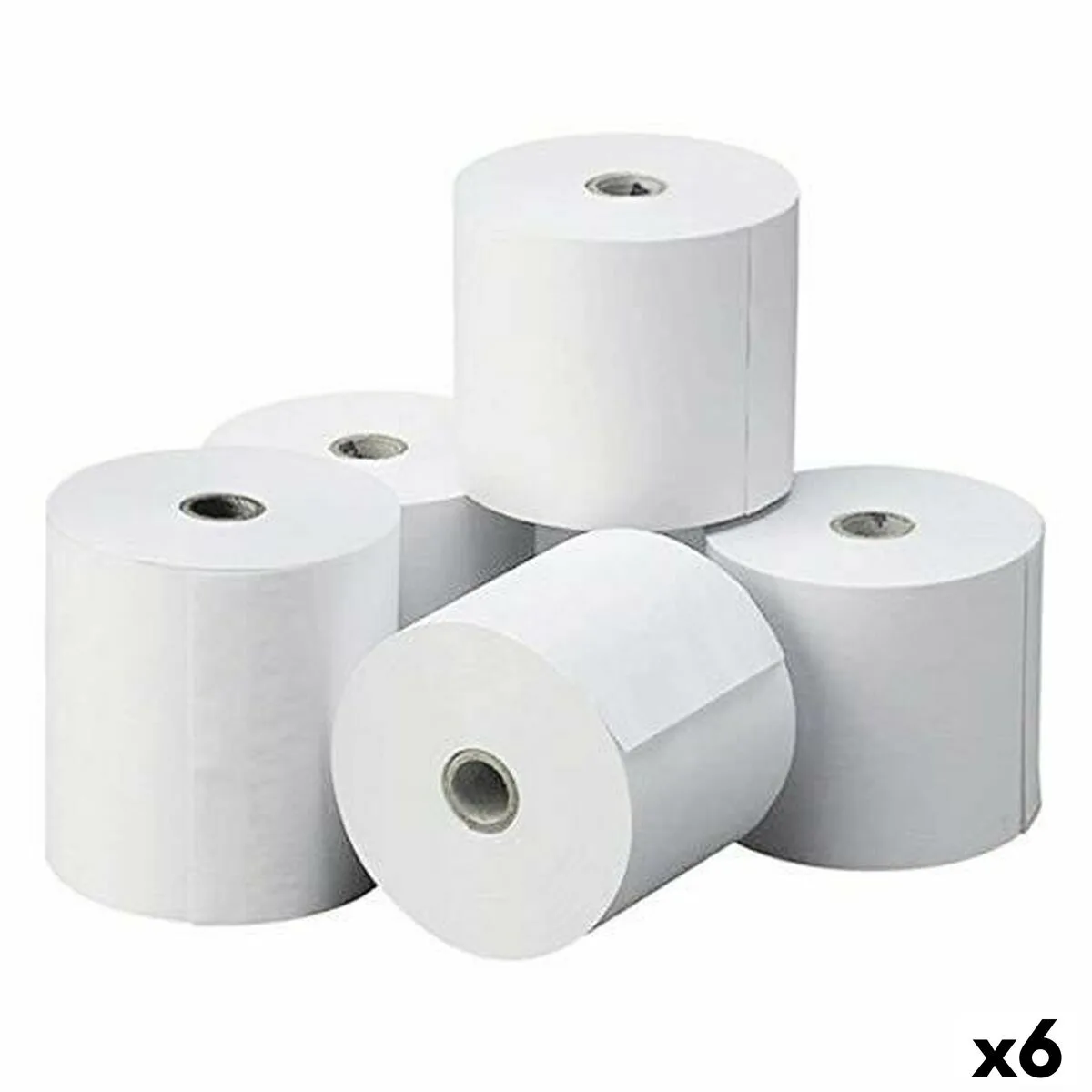PAPEL TÉRMICO BLANCO FABRISA 80 X 80 X 12 MM 48 UNIDADES