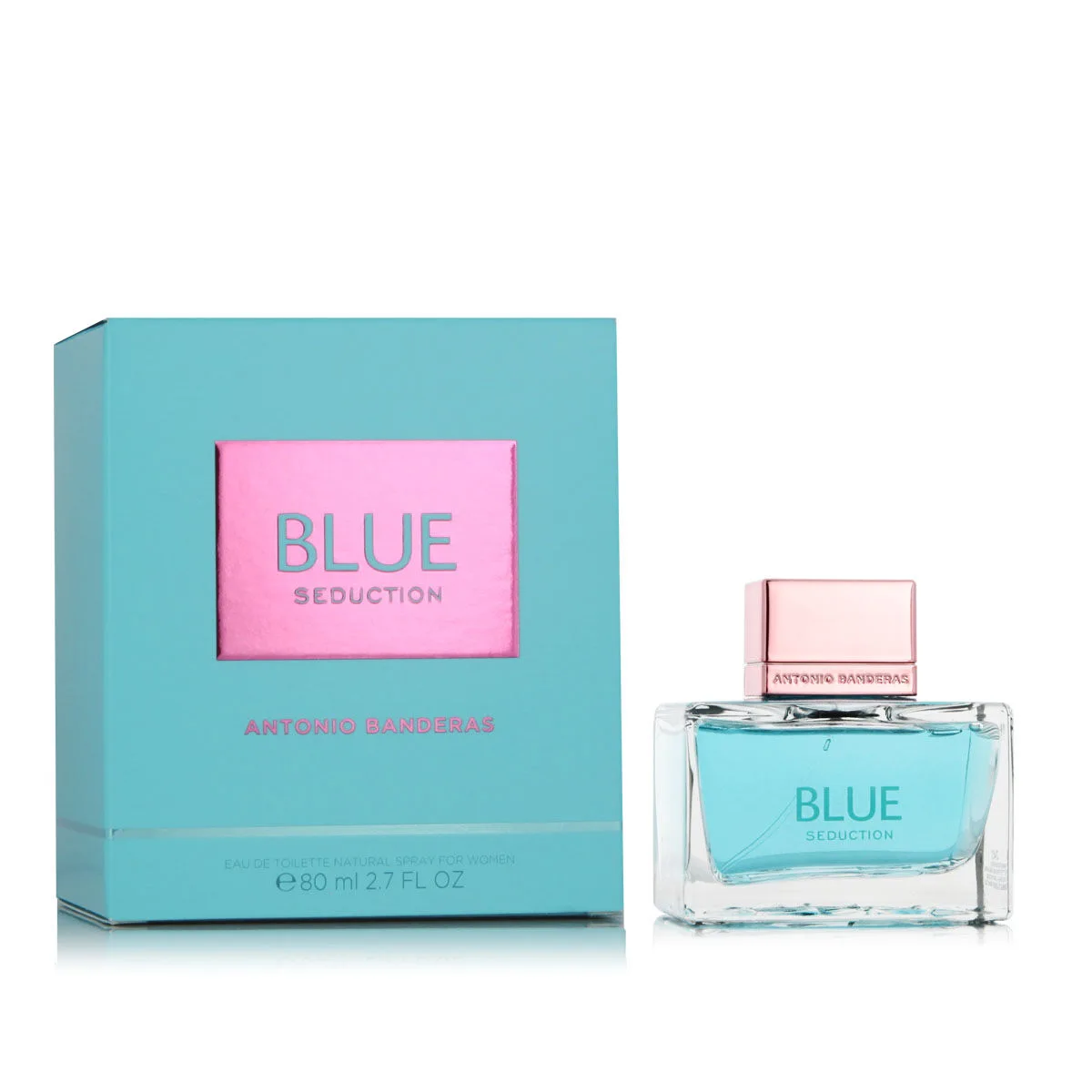 PERFUME MUJER ANTONIO BANDERAS EDT BLUE SEDUCTION FOR WOMEN 80 ML