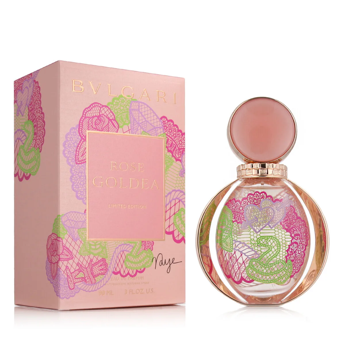 PERFUME MUJER BVLGARI EDP ROSE GOLDEA 90 ML
