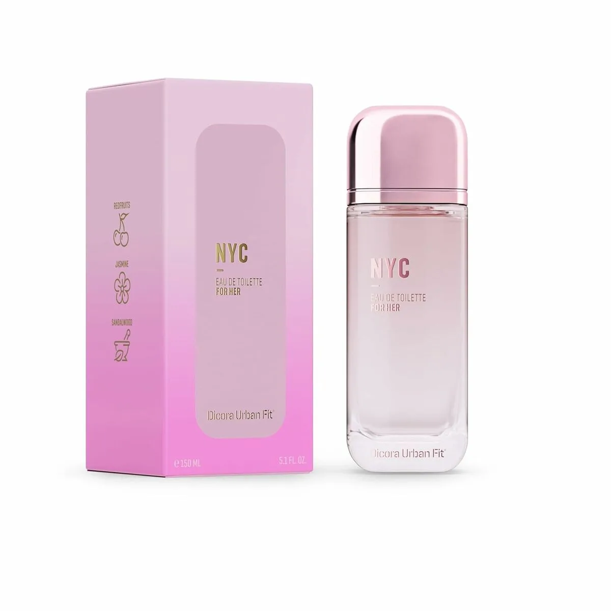 PERFUME MUJER DICORA URBAN FIT NYC EDT 150 ML