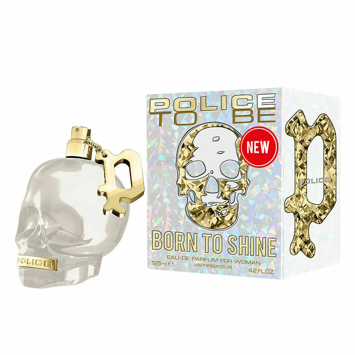 PERFUME MUJER POLICE TO BE BORN TO SHINE FOR WOMAN EDP EDP 125 ML