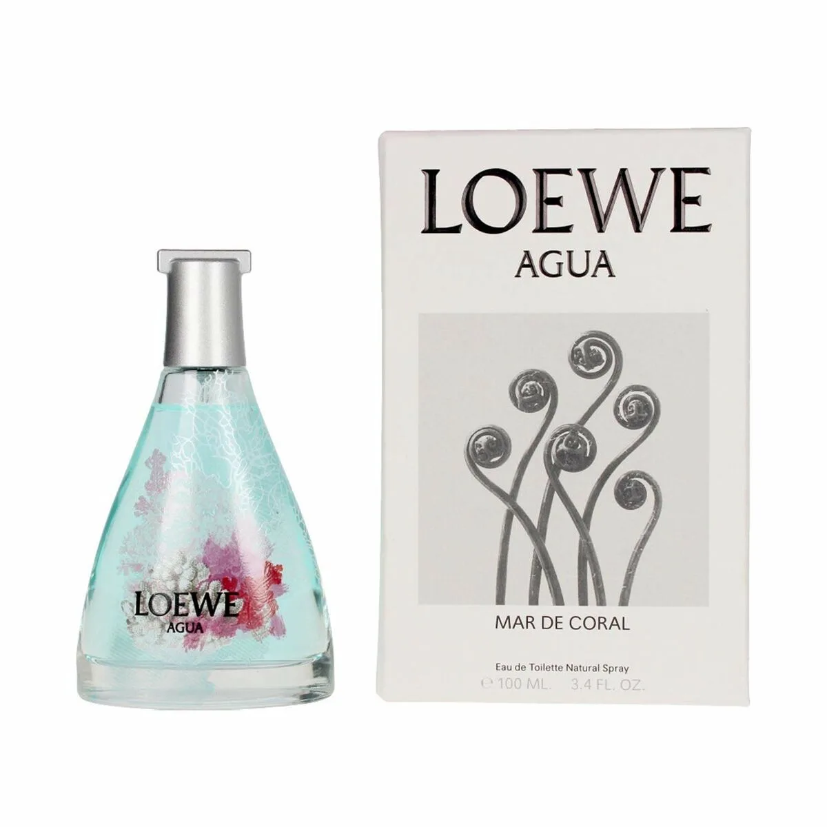 PERFUME UNISEX AGUA LOEWE EDT AGUA MAR DE CORAL 100 ML