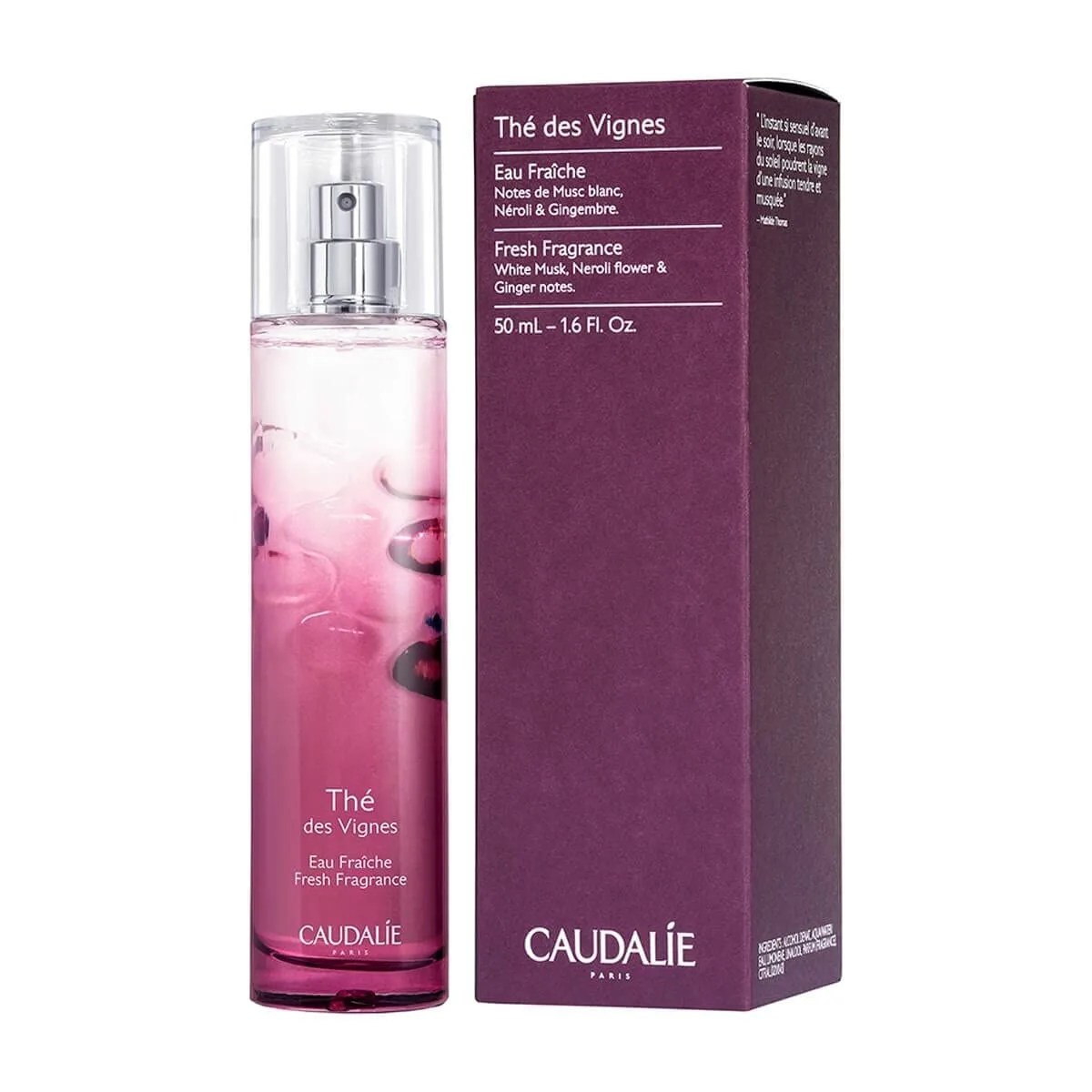 PERFUME UNISEX CAUDALIE THÉ DES VIGNES EF 50 ML EAU FRAICHE