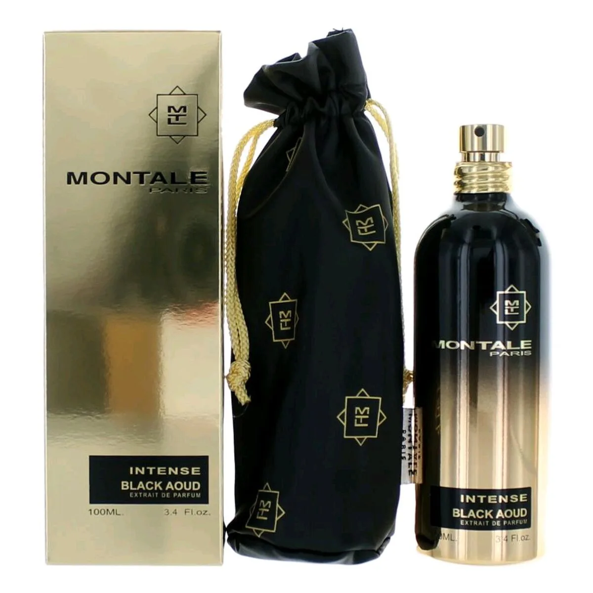 PERFUME UNISEX MONTALE INTENSE BLACK AOUD EDP 100 ML