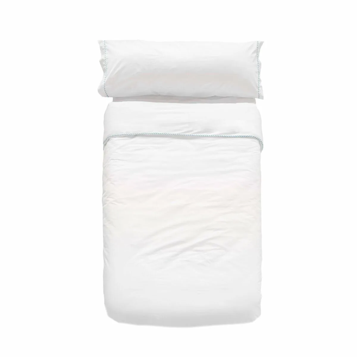 JUEGO DE FUNDA NÓRDICA HAPPYFRIDAY BASIC KIDS AZUL CAMA DE 80/90 2 PIEZAS