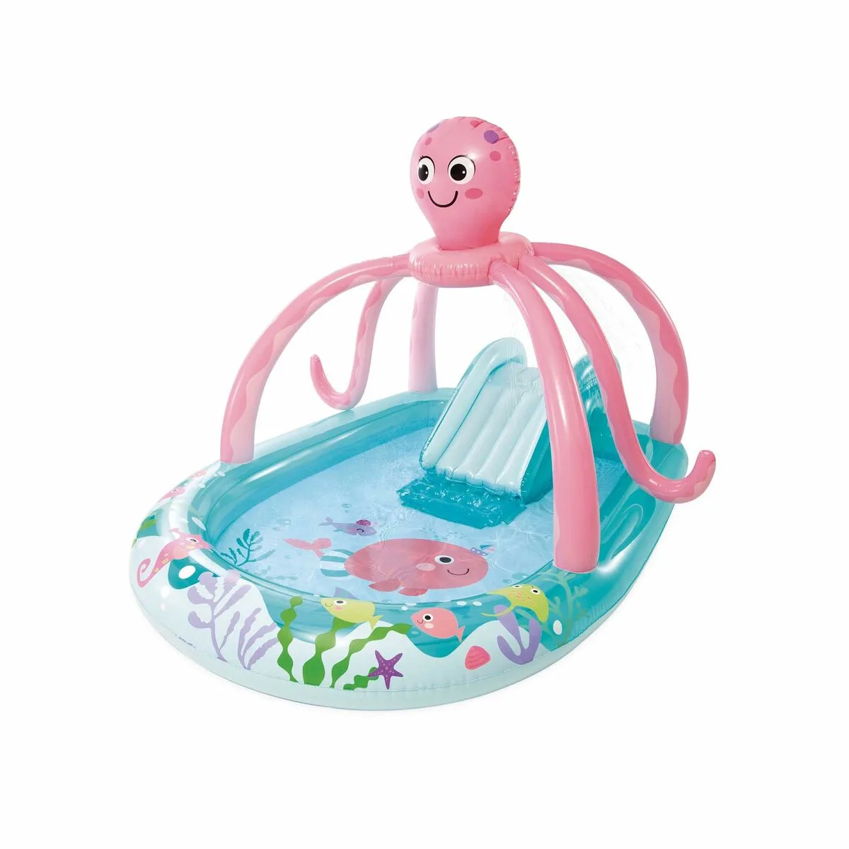PISCINA HINCHABLE PARA NIÑOS INTEX OCTOPUS 229 L 243 X 183 X 150 CM PULPO