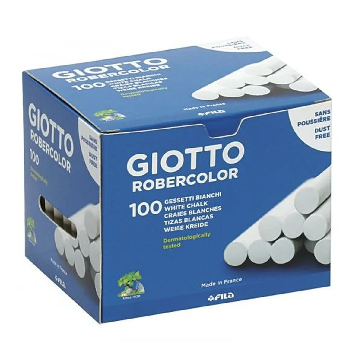 JUEGO DE PLASTILINA GIOTTO F538800 BLANCO