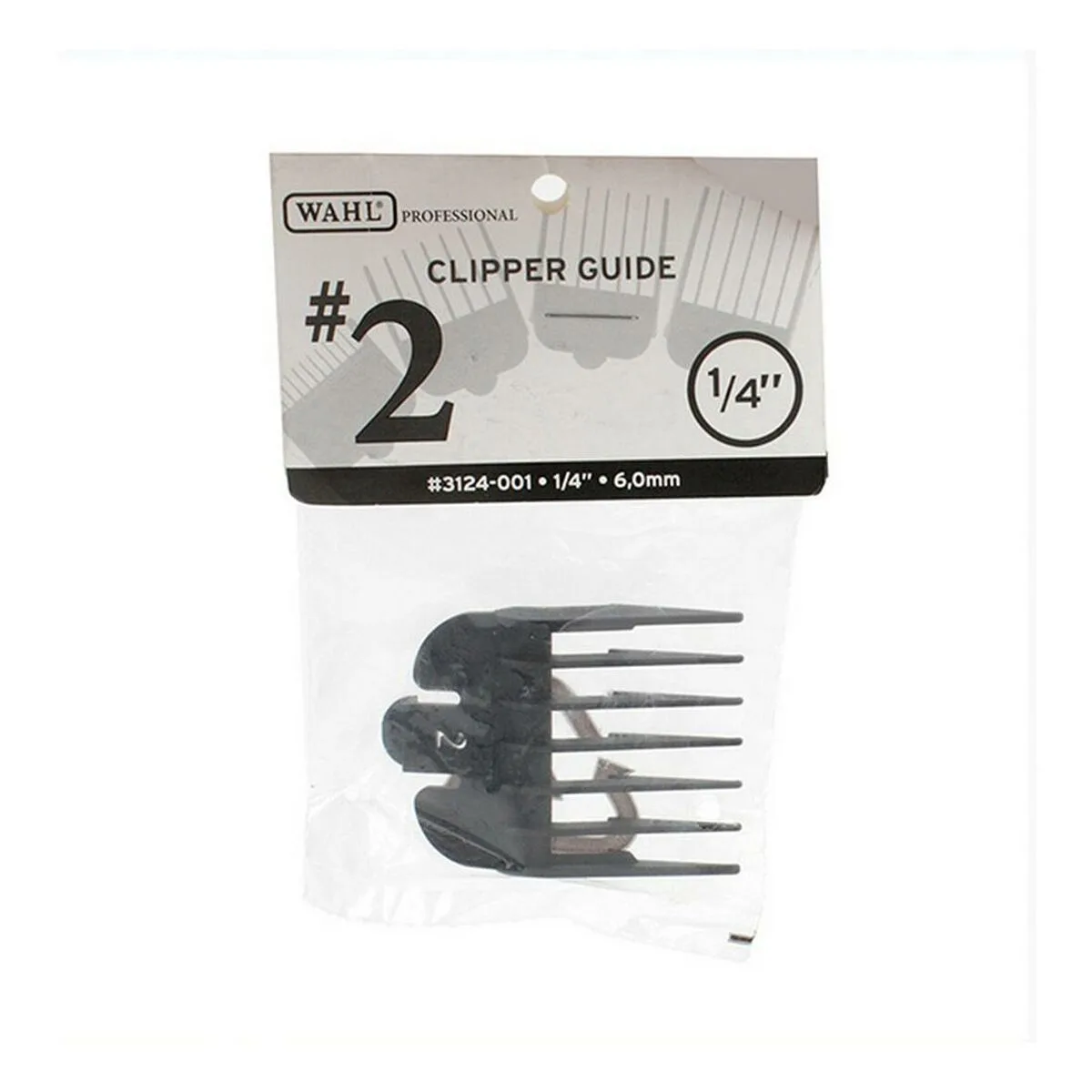 PEINE CORTACABELLOS WAHL MOSER PEINE METAL Nº2 (6 MM)