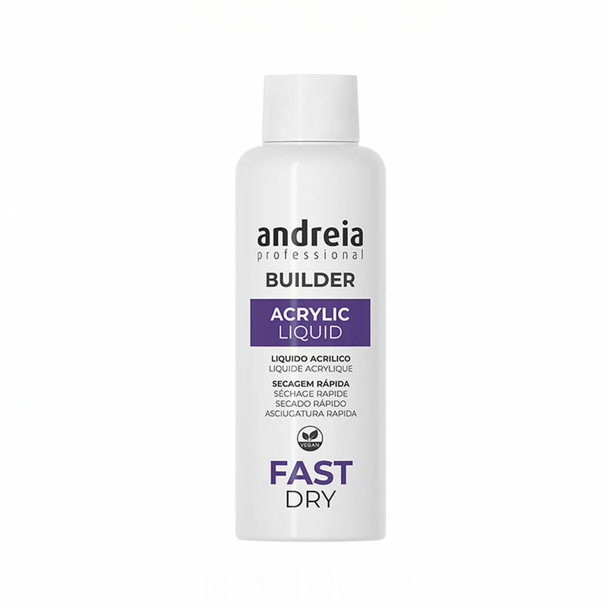 ESMALTE ACRÍLICO PROFESSIONAL BUILDER ACRYLIC LIQUID FAST DRY ANDREIA PROFESSIONAL BUILDER
