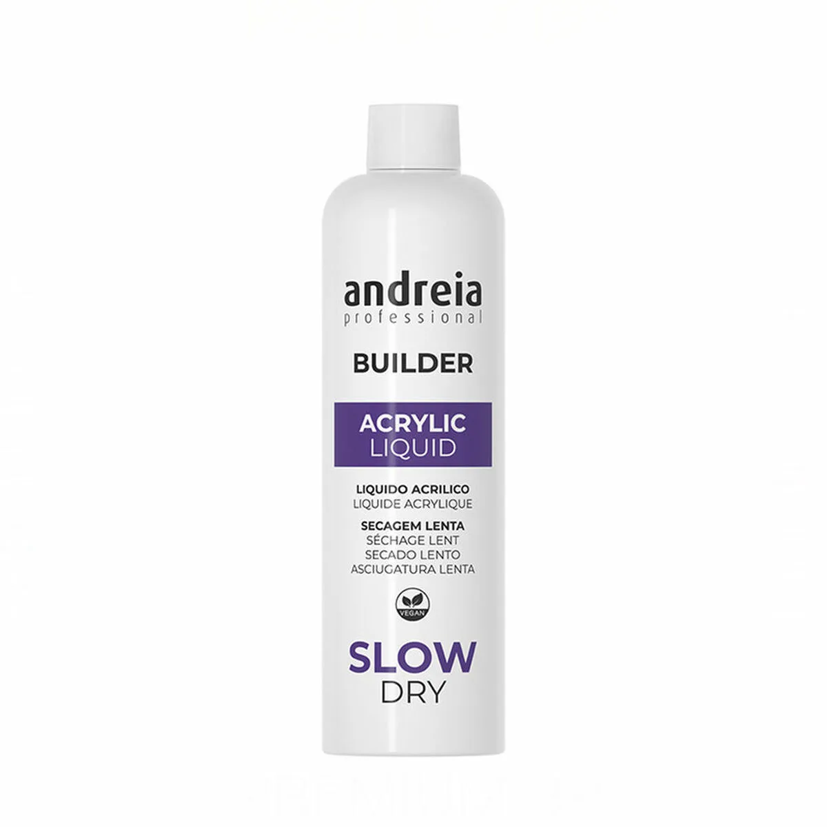 ESMALTE ACRÍLICO PROFESSIONAL BUILDER ACRYLIC LIQUID SLOW DRY ANDREIA PROFESSIONAL BUILDER (250 ML)
