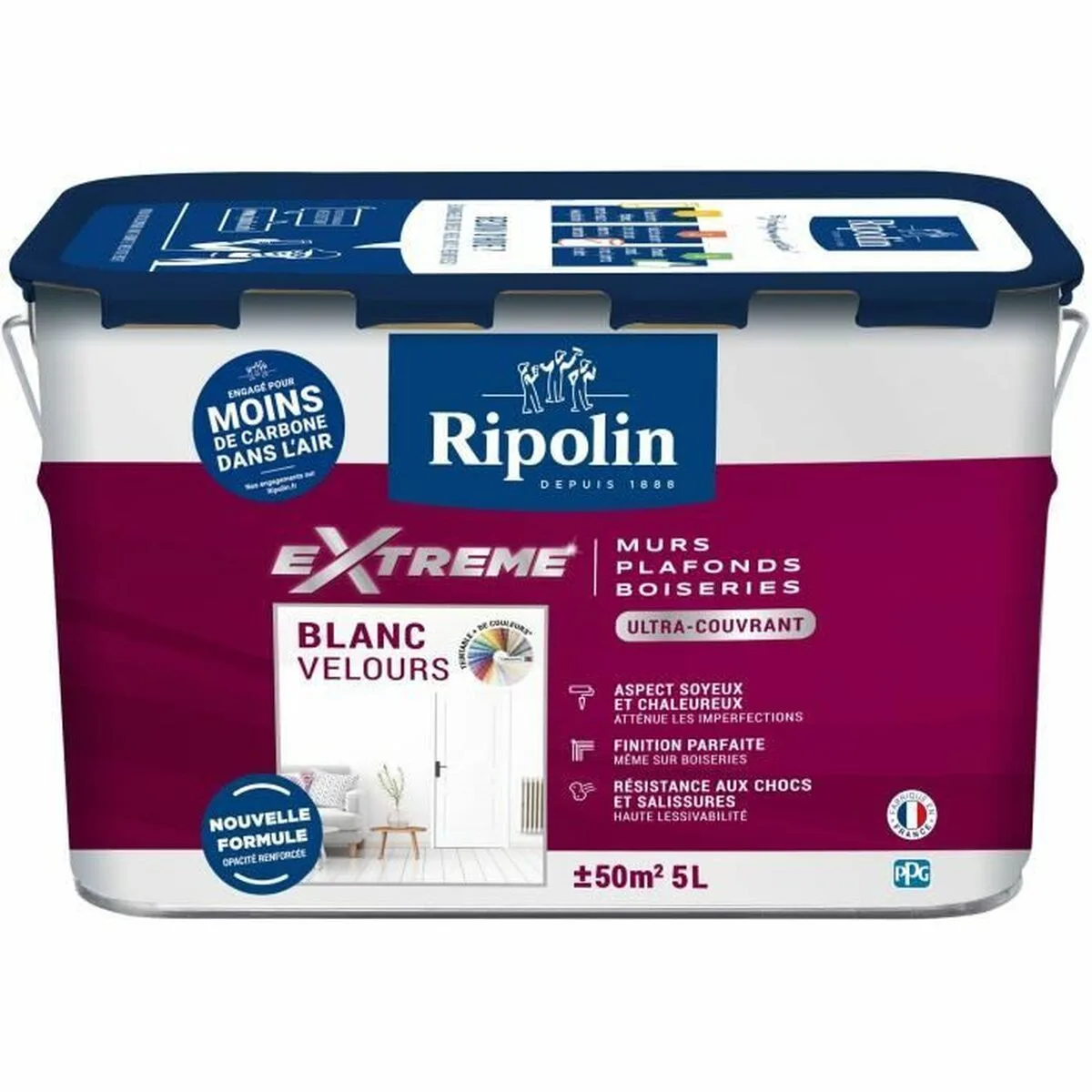 PINTURA DE IMPRIMACIÓN RIPOLIN BLANCO 5 L MATE