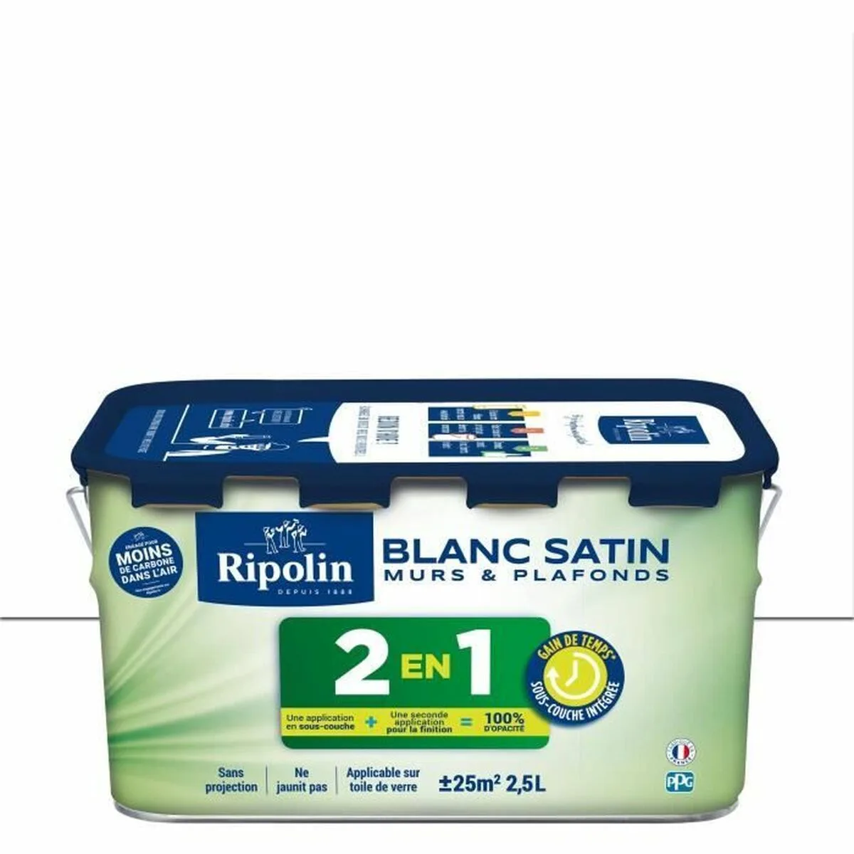 PINTURA DE IMPRIMACIÓN RIPOLIN BLANCO SATINADO 2,5 L