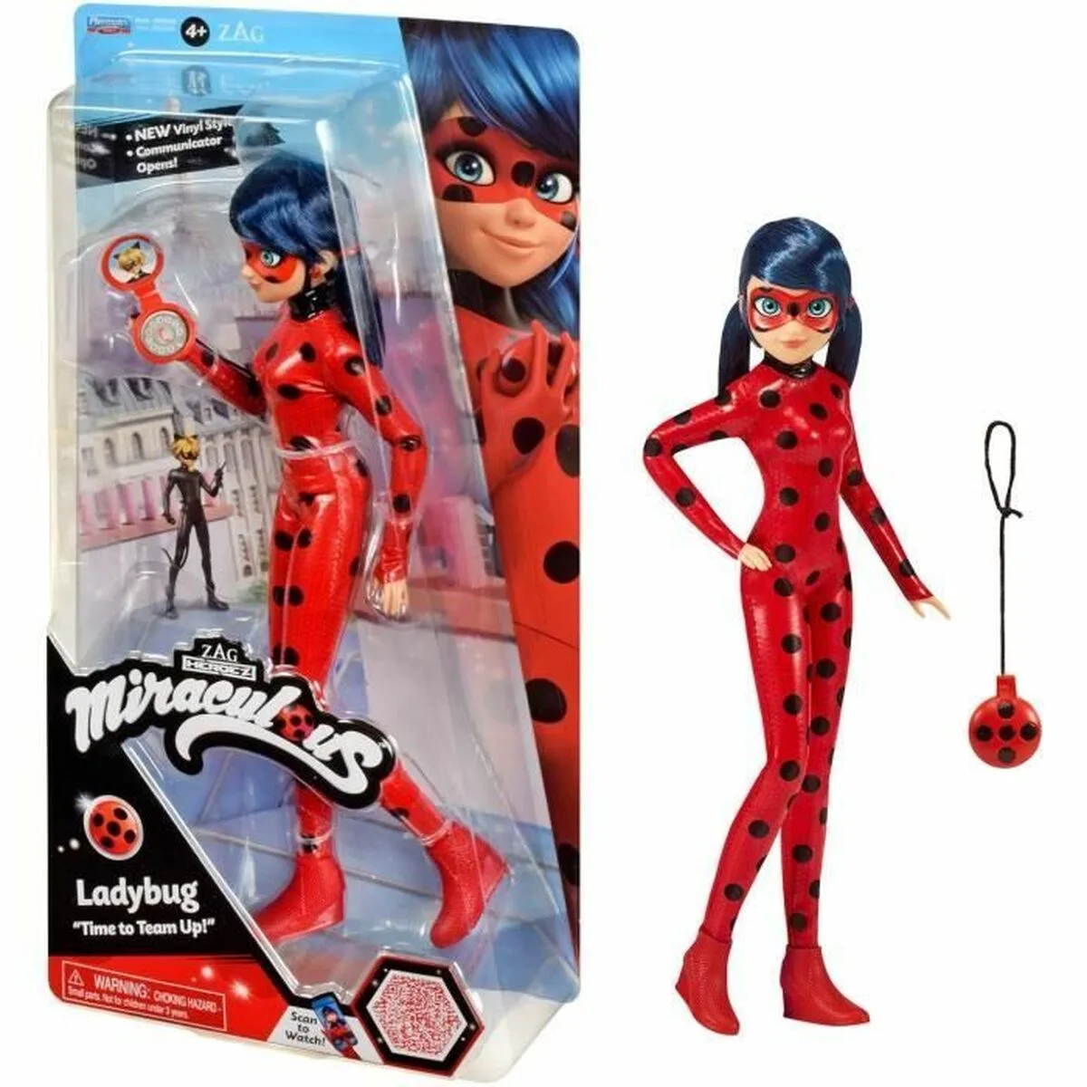 FIGURA ARTICULADA BANDAI LADYBUG