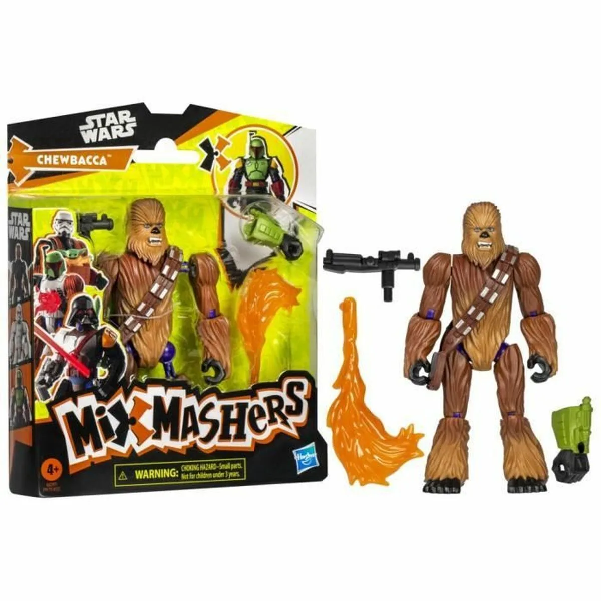FIGURA ARTICULADA HASBRO MIXMASHERS CHEWBACCA