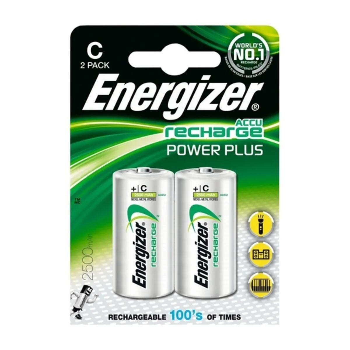 PILAS RECARGABLES ENERGIZER ENGRCC2500 1,2 V C HR14